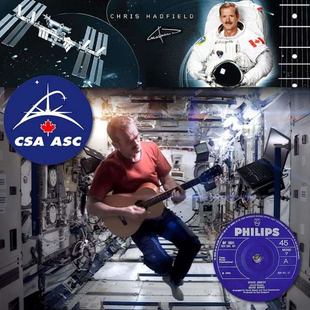 Chris Hadfield Space Oddity video