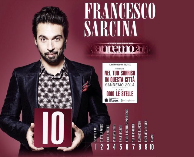 Francesco Sarcina Io copertina e tracklist nuovo album 2014