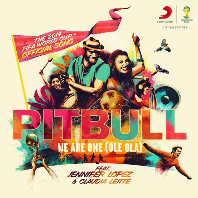 Pitbull Jennifer Lopez We Are One mondiali Brasile 2014
