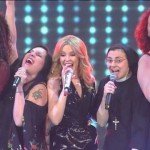 Kylie Minogue Suor Cristina The Voice video esibizione