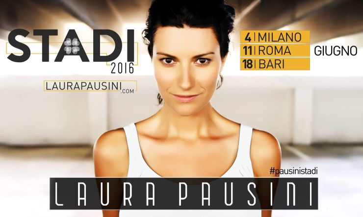 Laura Pausini Simili tour stadi 2016