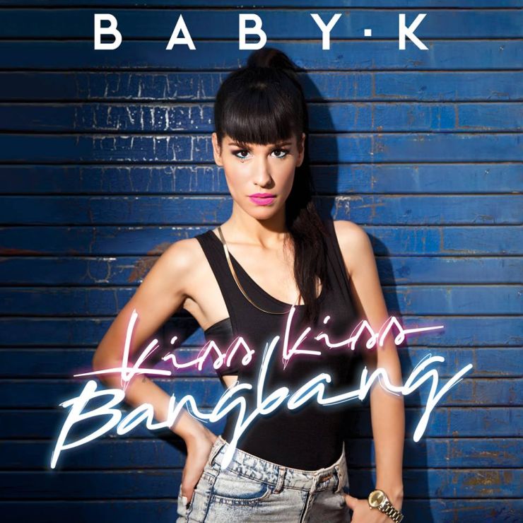 Kiss Kiss Bang bang Baby K Copertina album