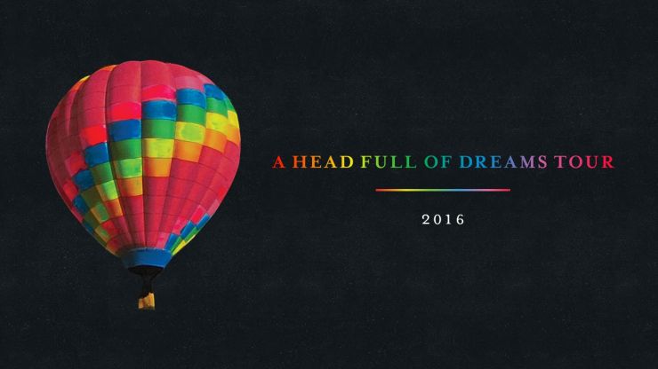 Coldplay tour 2016