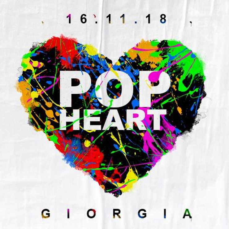 giorgia nuovo cd pop heart brani cover