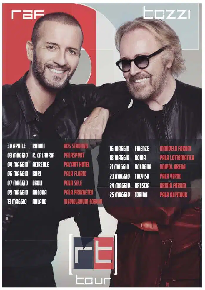 raf tozzi album tracklist tour date biglietti raf tozzi album tracklist tour date biglietti