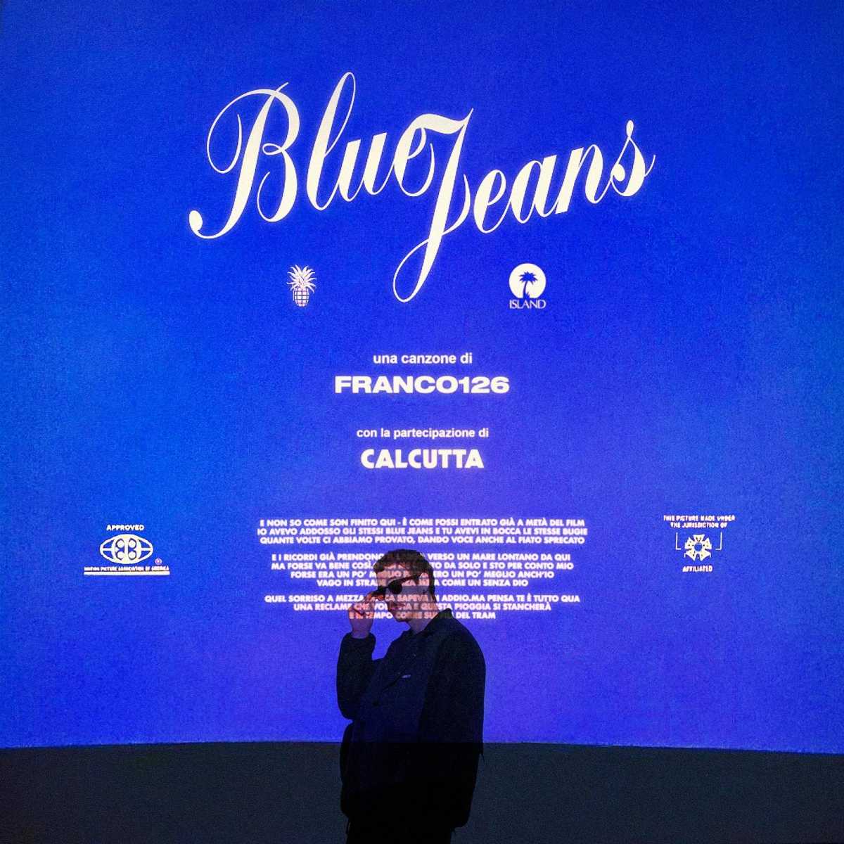 blue jeans testo franco126